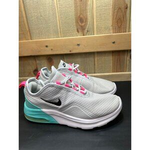 Nike Air Womens Running Shoes US 7 Gray/Teal/Pink Athletic Sneakers